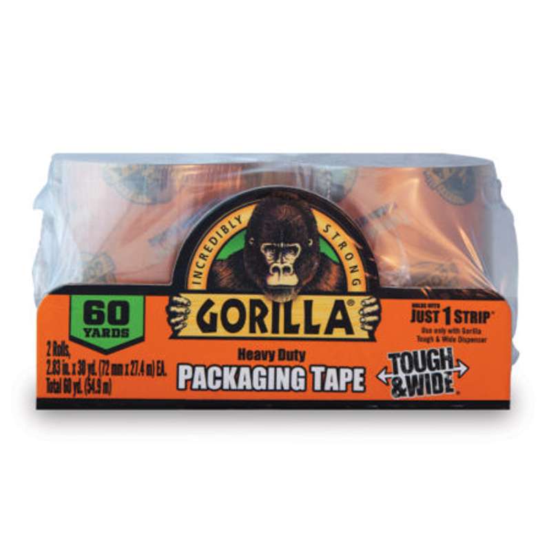 Gorilla Packaging Tape (2-pack refill) 27m